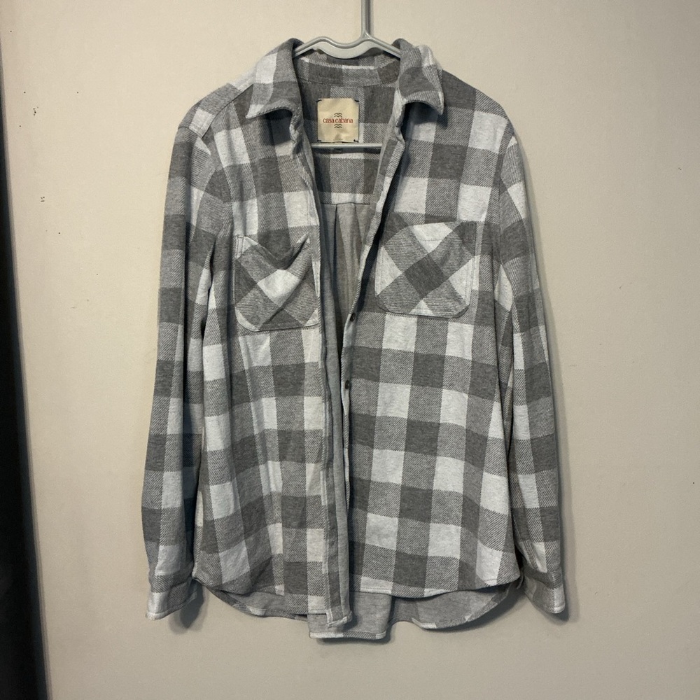 Casa Cabana Plaid Shacket